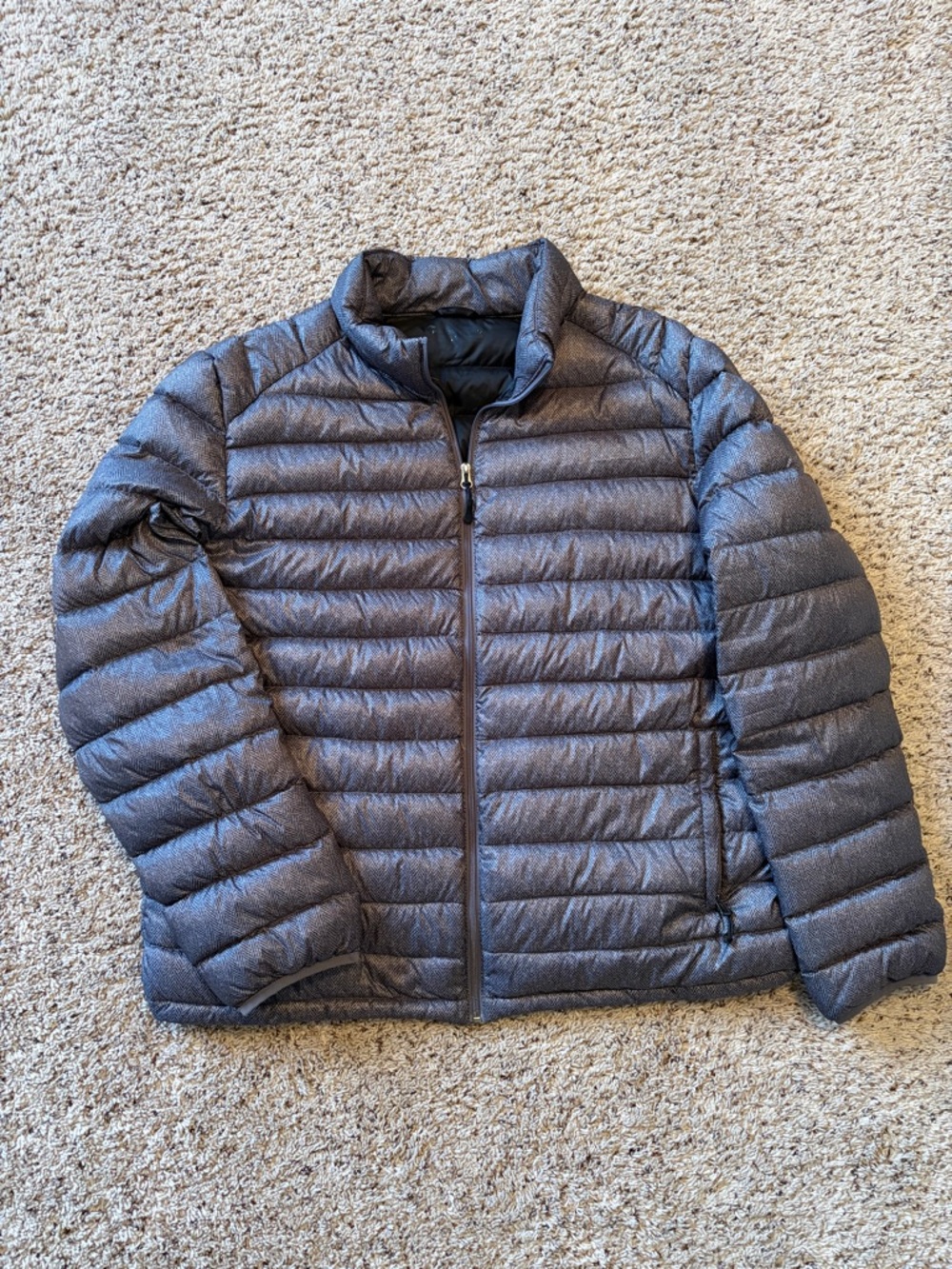 Women’s Lightweight Quilted Packable Jacket - Gray